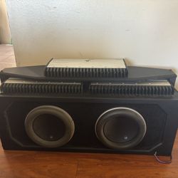 Speakers And 3 Amps