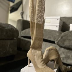 Thigh High Heel Boots 