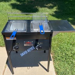 Double Basket Deep Fryer 