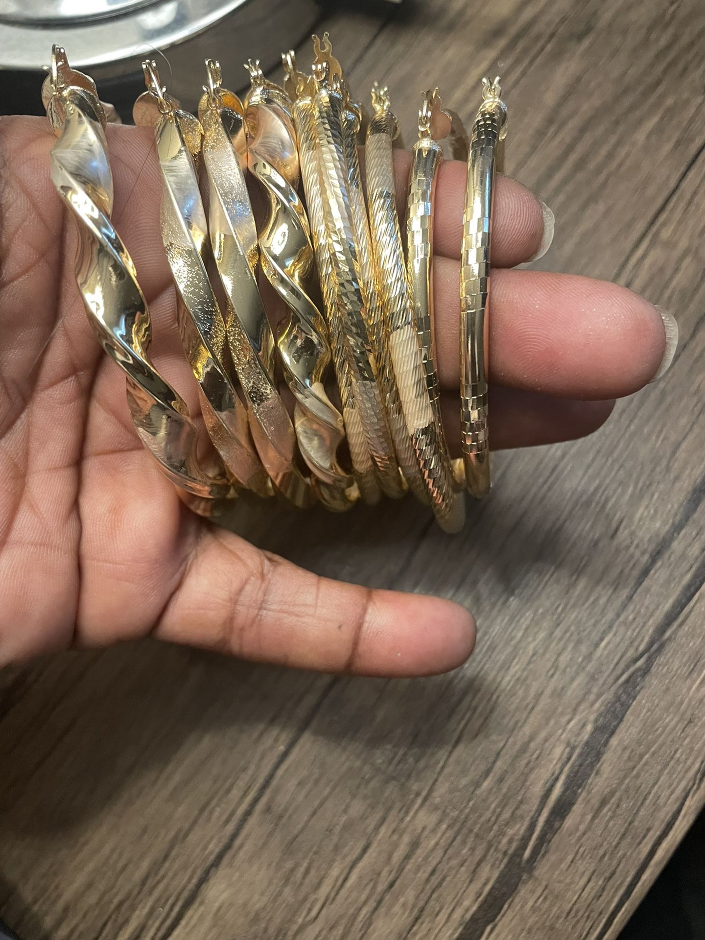 Gold Plated Earrings