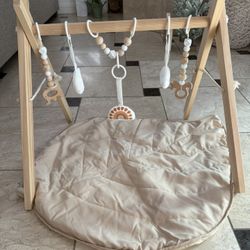 Wooden Jungle Gym For Baby