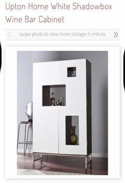 Shadowbox Wine/Bar Cabinet