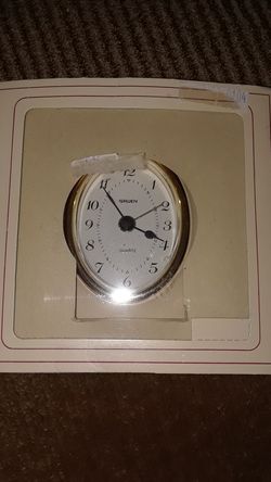 Estate Sale - Gruen Quartz Clock
