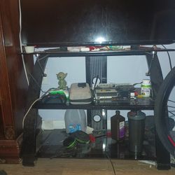 Glass Tv Stand 