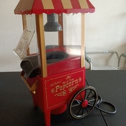 Old Fashioned Movie Time Popcorn Machine 