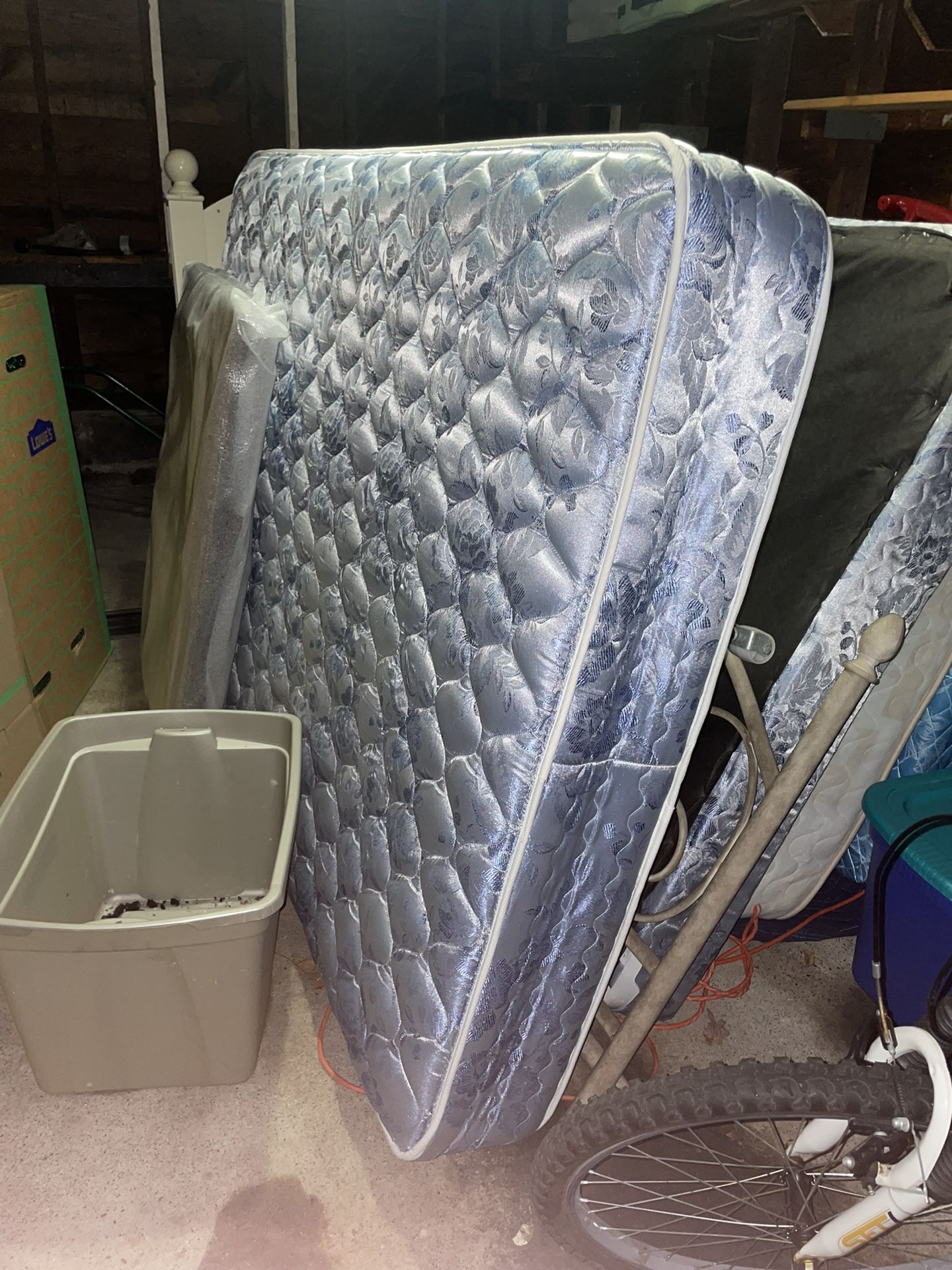 Full Mattress, Box Spring, Platform, & Headboard