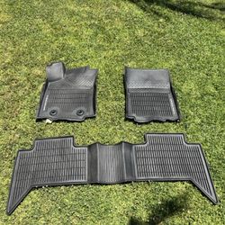 Toyota Tacoma All Weather Floor Mats $50