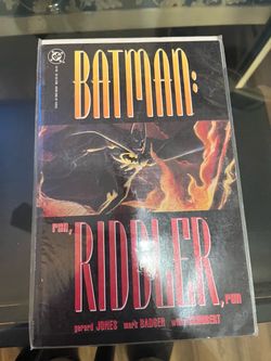 Batman: Run, Riddler, Run DC Comic Book One new in plastic