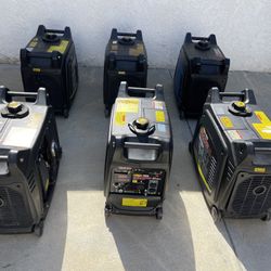 Lot of 6 Generators