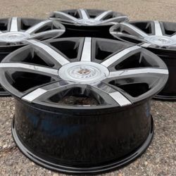 22” CADILLAC ESCALADE FACTORY OEM PLATINUM GMC DENALI SIERRA YUKON CHEVY RIMS NEW REFURB