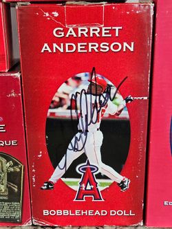 Garrett Anderson Angel's Bobblehead Doll stadium Exclusive June 14 2005