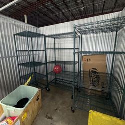 3 Rolling Racks (READ POST)