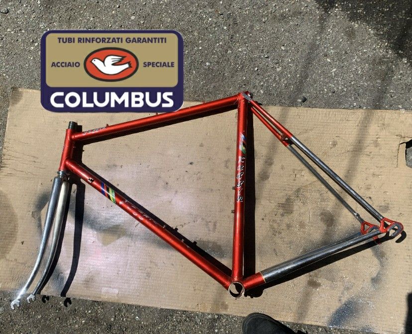 54cm Faggin Frame & Fork Columbus & Gipiemme Dropouts 