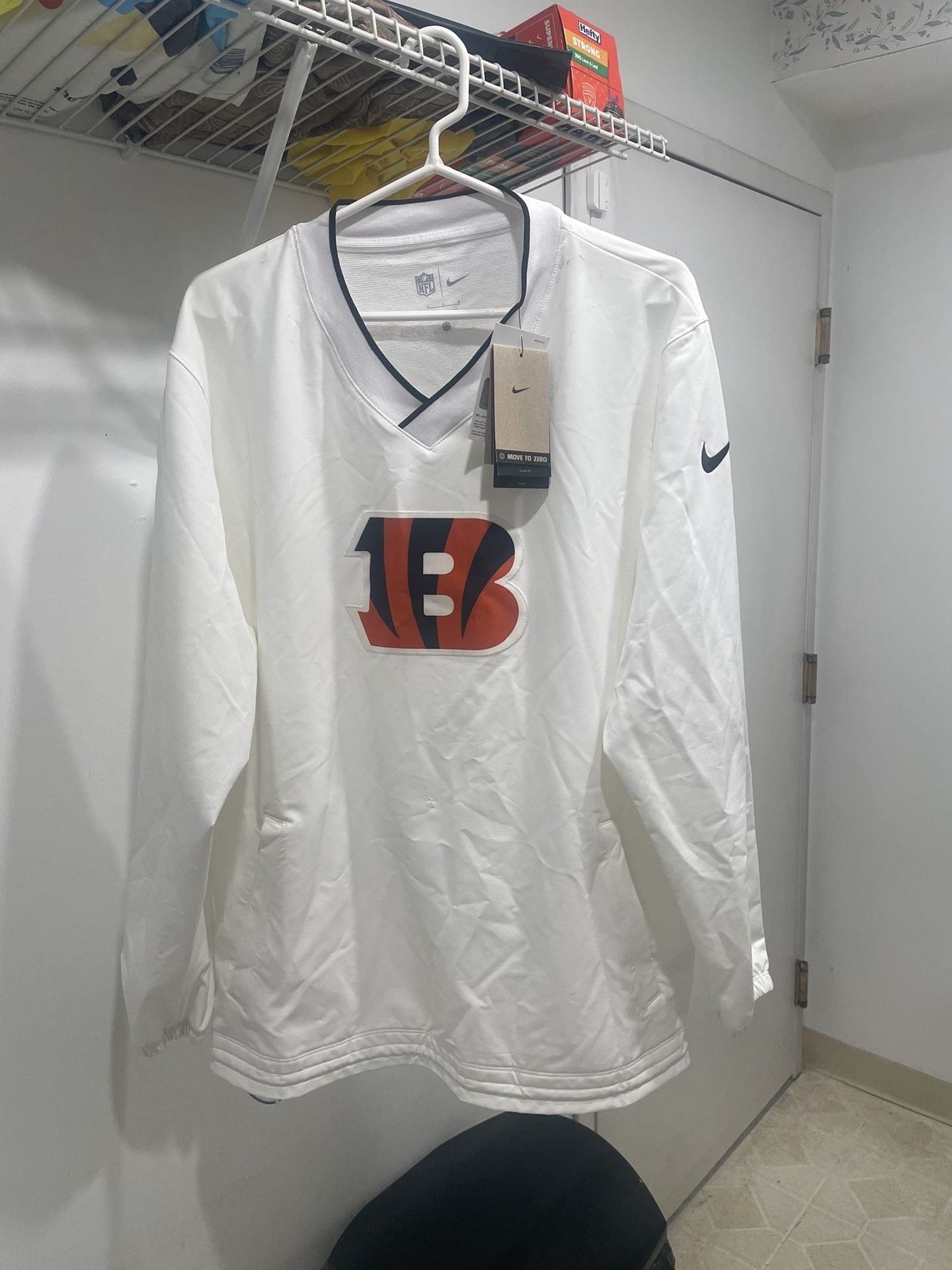 Cincinnati Bengals Pullover size large