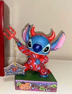 Disney Jim Shore Halloween Devil Stitch