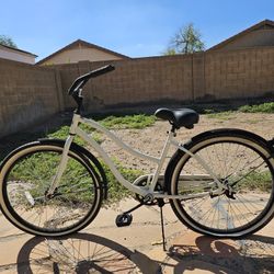 Bike With White Wall Tirees 