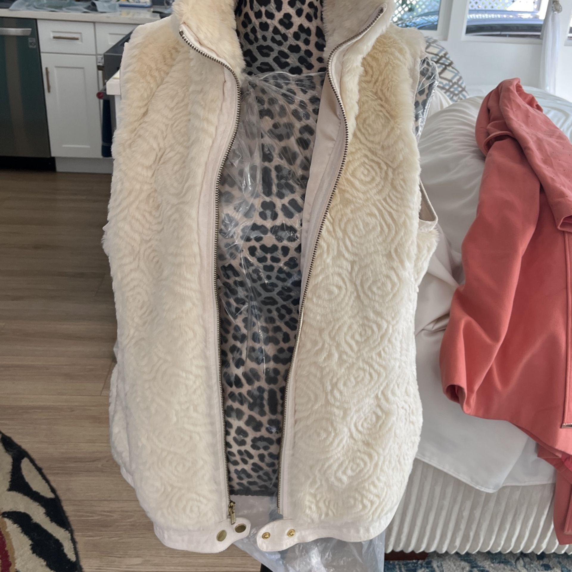 Sweater Jacket With Toggle Button