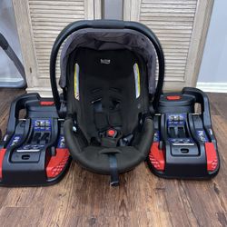 Britax B-Safe Gen 2 car seat and bases