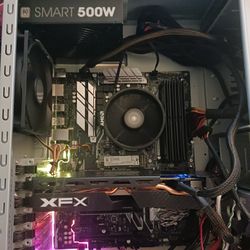 Gaming PC Custom Built AMD Ryzen 7 5800x CPU 32 GB RAM 1 TB NVMe SSD & 1 TB 7.2K HDD ATI Radeon RX 580 8 GB DDR5 Graphics Wi-Fi Wireless Windows 11 