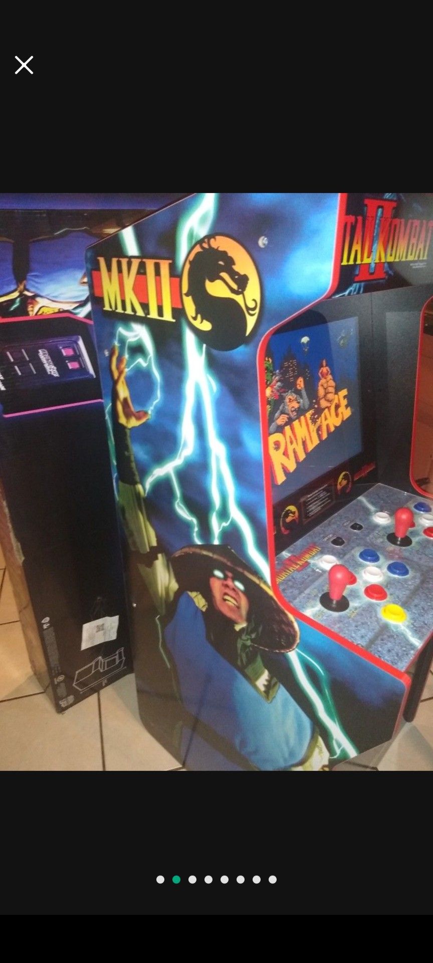 Mortal Combat Arcade Maquinita Con 12 Juegos .