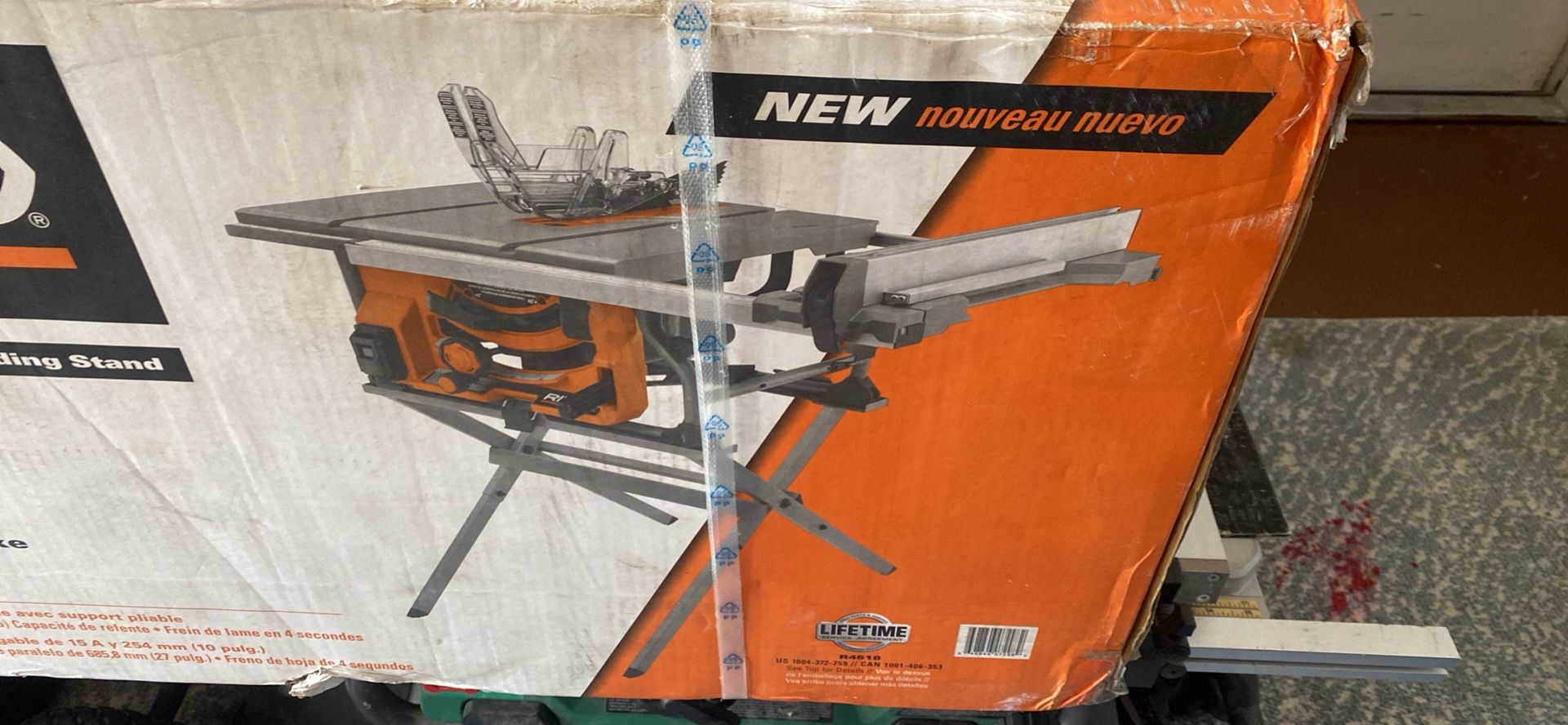 Ridgid Table Saw