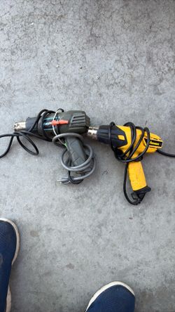 Heat guns, both 20 bucks