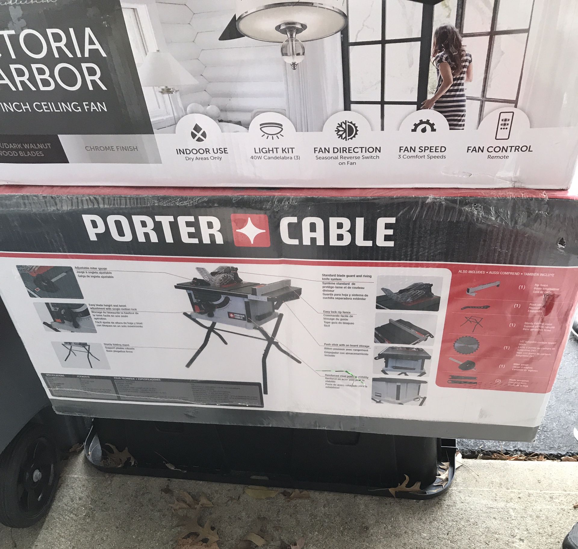 Porter cable table saw the price is 200 thank you!
