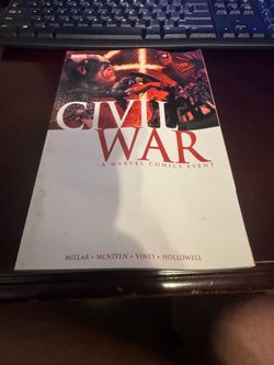 Marvel comics event comic Civil War a Marvel comics event comic