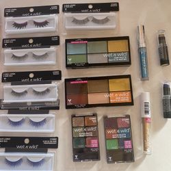 Halloween Eye Lashes And Make Up 