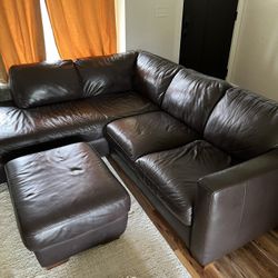 Leather Sectional Couch (pending)