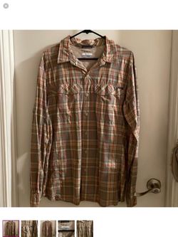 Columbia Shirt Large, Shorts Size 36, Quicksilver Shorts Size 36