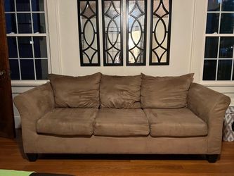 Free sofa  pickup tonight (going to trash in the morning)