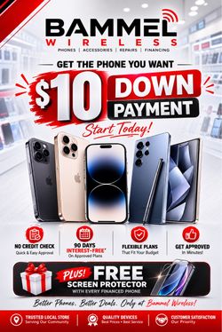 Come get any phone only $$$10