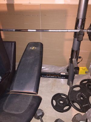 Nordictrack Bench E6900 Competition Series With 300 Lbs Of Olympic