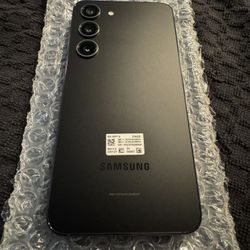 Unlocked Samsung Galaxy S23 (Black) 256GB - Good Condition 