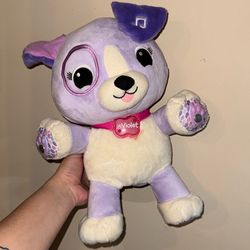 Leap Frog Violet Learning Stuffed Dog