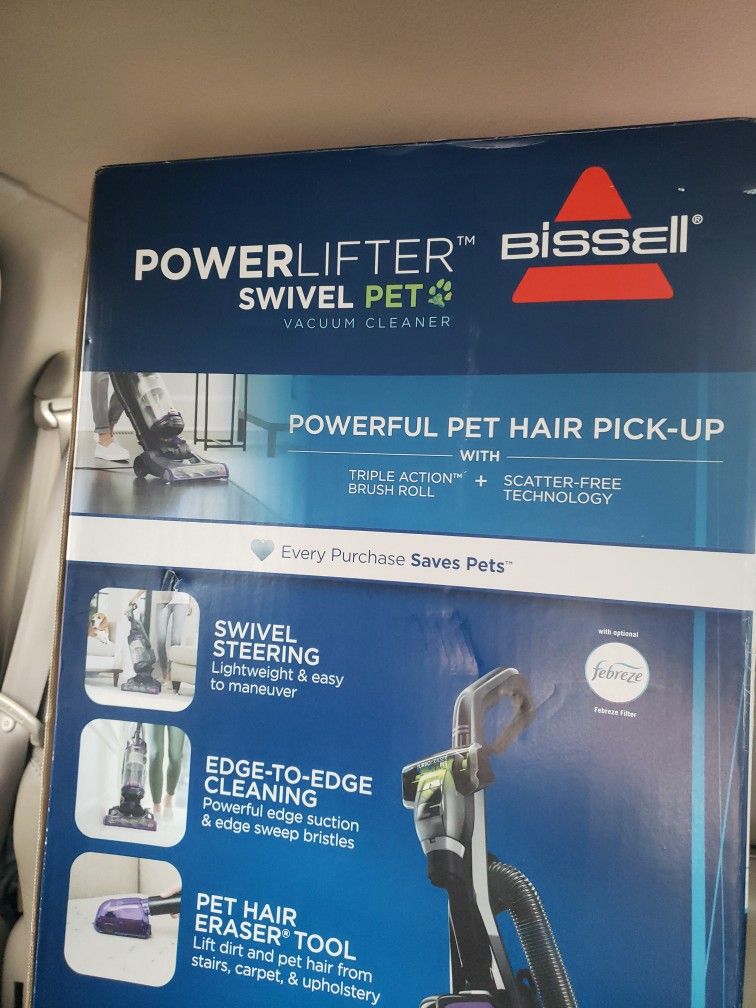 Powerlifter Swivel Pet Vaccum 