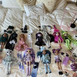 13 Rainbow High & Shadow High Dolls. New Out Of Packaging 
