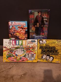 board games and Harry Potter toy