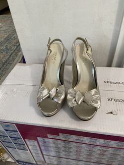 Andrea Silver Heels S 6