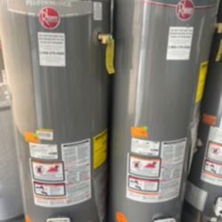 New Water Heater Rheem Performance Platinum 