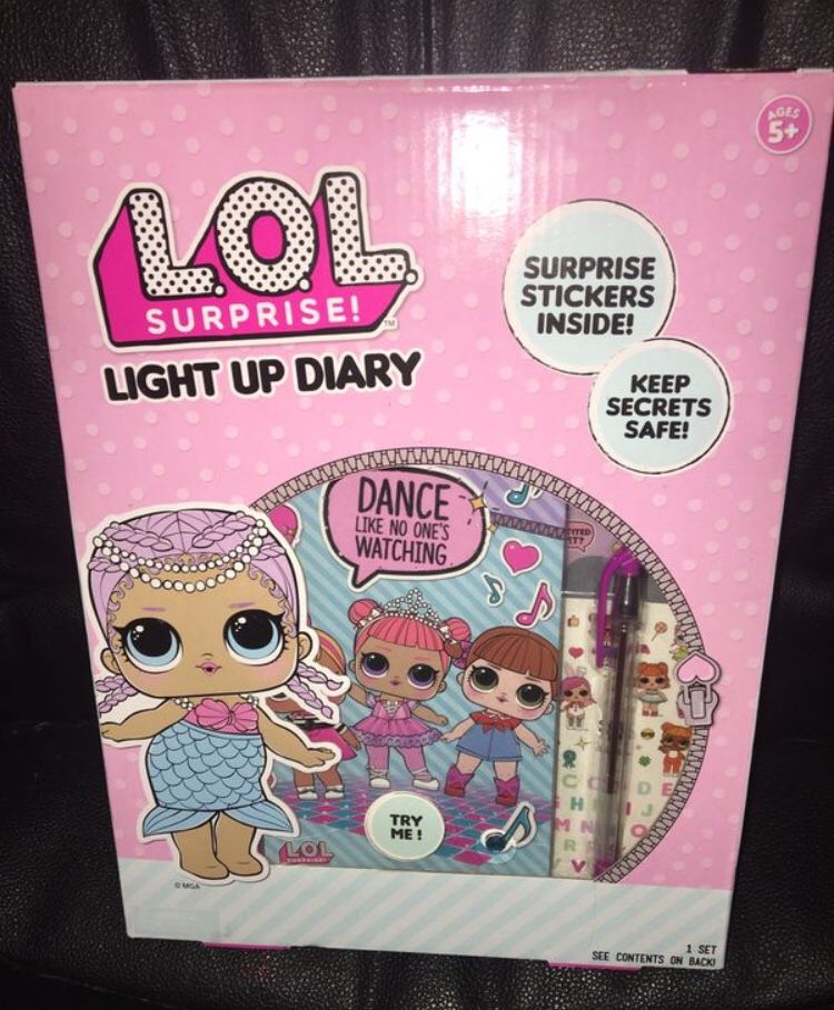 Lol Surprise Light Up Diary