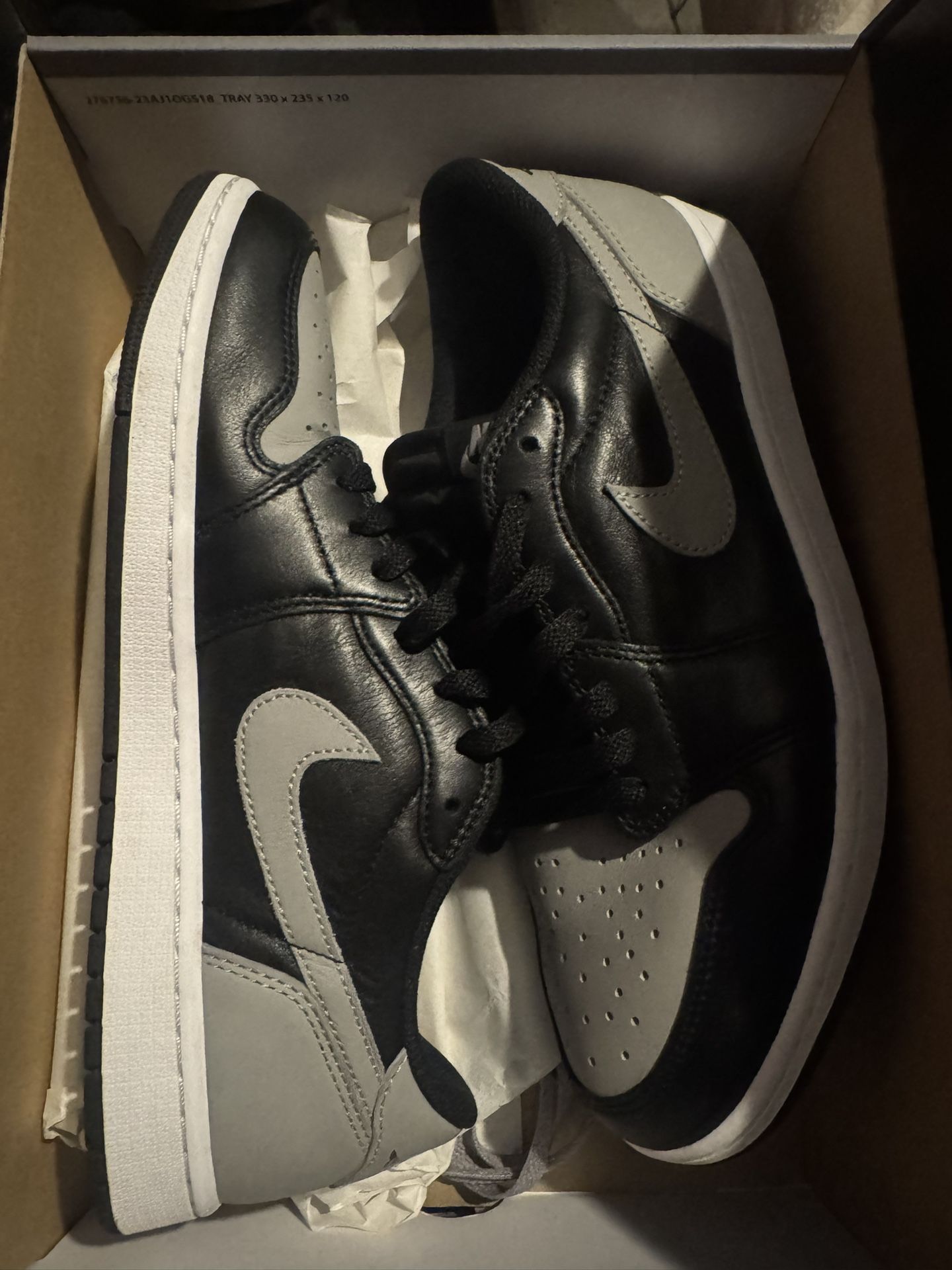 air Jordan retro 1 low “shadow” size 11