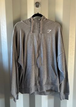 Gymshark Essential Oversized Zip Up Hoodie Large