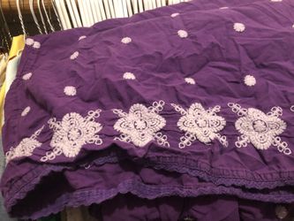 Women size large purple floral sundress - perfect for summer! Very cute!