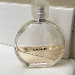 Chanel Perfume Half Bottle Left Authentic 