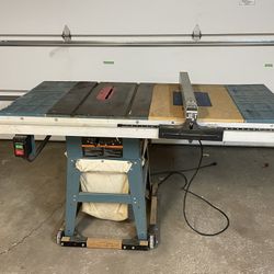 Jet Table Saw With Porter Cable Router Table