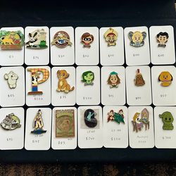 Disney pins for sale or trade