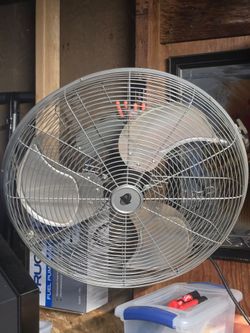20 in steel industrial fan