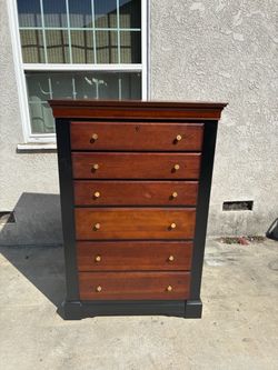 Delivery available/ Basset 6 Drawer dresser